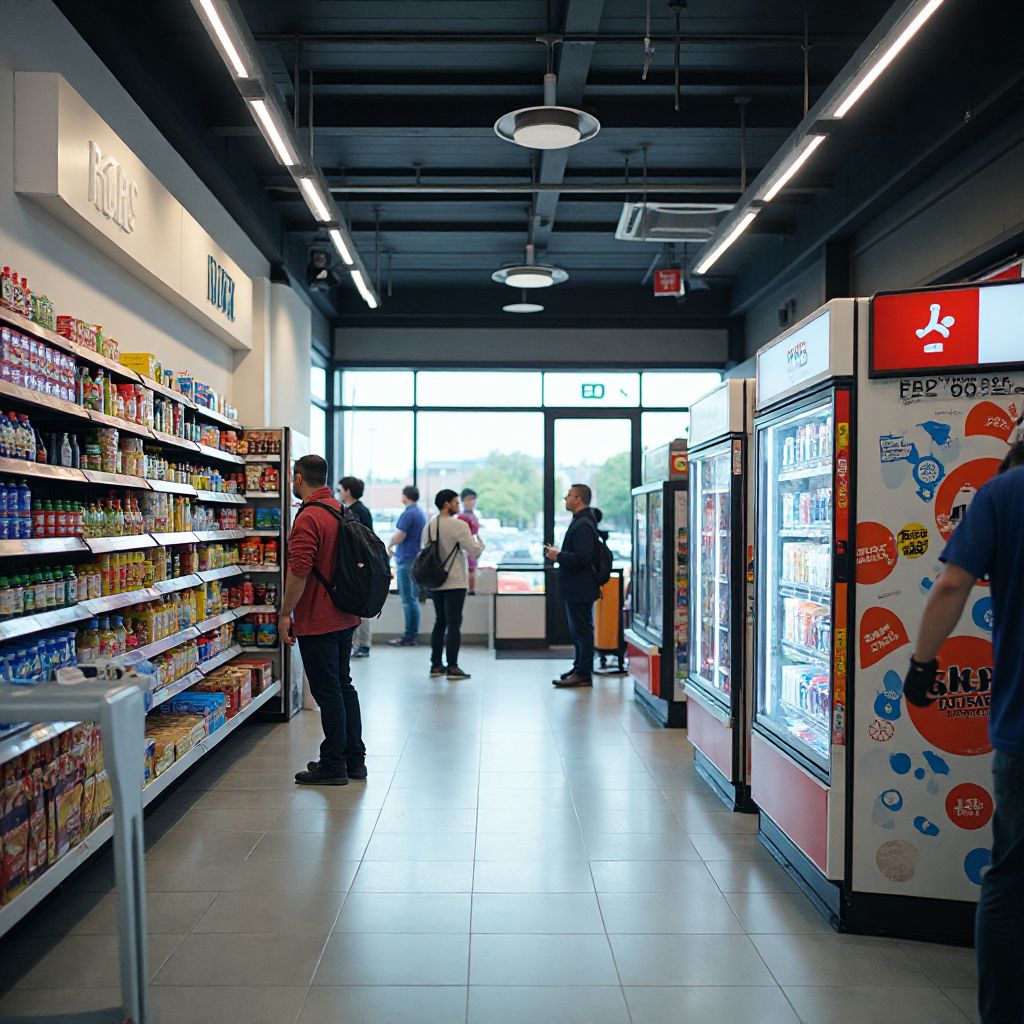 Tienda de conveniencia moderna